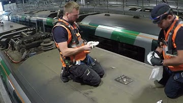 PANDAS-V® Onboard Installation | Advanced OLE & Pantograph Monitoring System