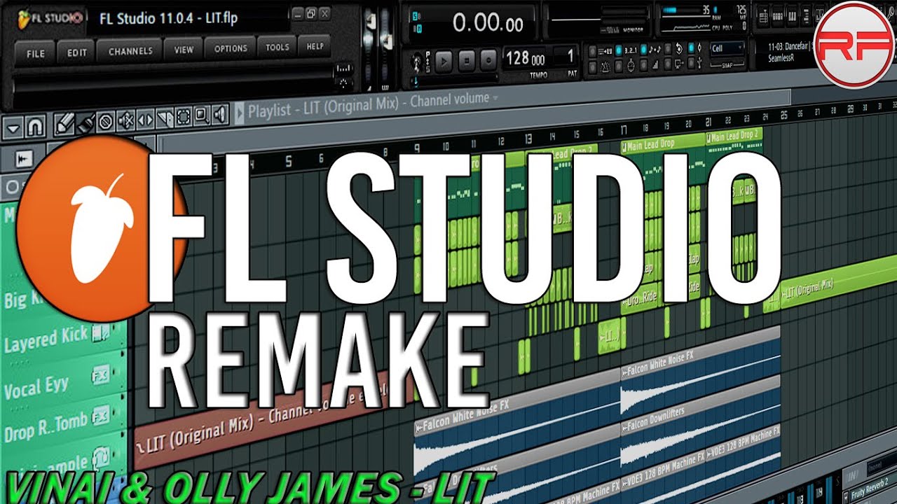 VINAI & Olly James - LIT|FLS Remake by Ryo Falcon and Firedrop (FLP + Download)