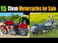 15 Clean Motorcycles for Sale — Best Real Listings of 2025