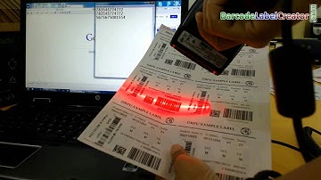 How does barcode scanner work to read linear and 2D barcode?