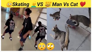 Best Fails of the Year So Far 2023 😳 Skating Man VS Cat 😸🙄Part 165 @petcollective