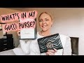 WHAT'S IN MY NEW GUCCI MARMONT MATELASSE MINI BAG? (GOING OUT PURSE ESSENTIALS)
