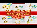 21 karat gold jewelry in saudi arabia with weight  latest saudi gold earrings today