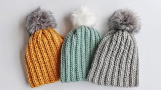 Crochet Beginner Winter Hat