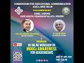 Workshop on Moocs Awarness for Acadmicians