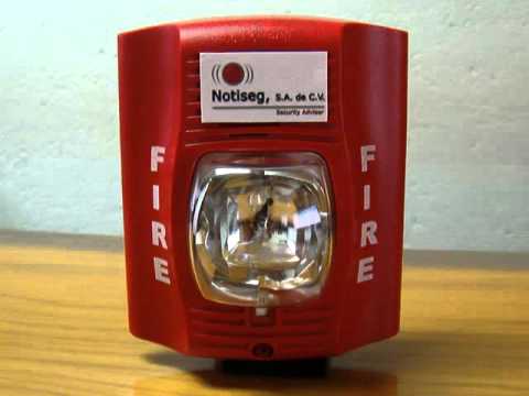 Luz Estroboscópica Roja Alarma de Luz Y Sonido Dispositivo de Advertencia de Seguridad Resistente a Impactos Sirena Intermitente para Intersección de Obras de Construcción Hospital Escolar 12V 