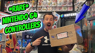 *BRAND NEW* Rare Nintendo 64 Controller Unboxing