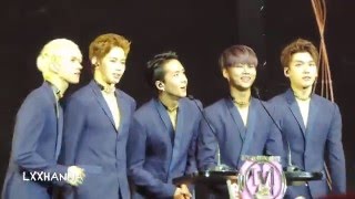 160415 VIXX 빅스 - 20th China Music Awards ChannelV Annual Heated New Group