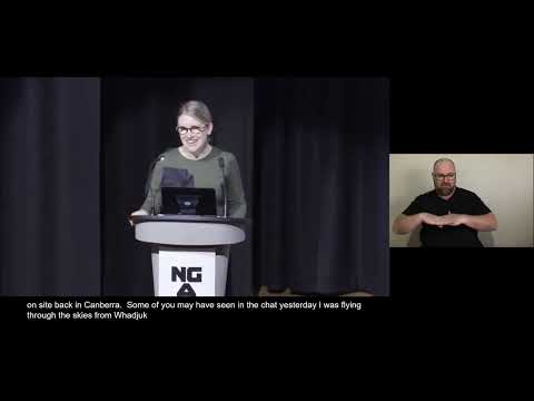 Auslan | NVAEC 22: Melanie Riwai Couch