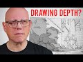 Fix your boring flat drawings with depth tricks