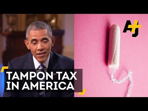 Video: YouTubes Ingrid Nilsen Pratar "Tampon Tax" Med Obama