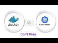 |Docker vs Kubernetes| |The Secret to Cloud Success| #docker#kubernetes