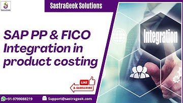 SAP PP & FICO Integration in product costing