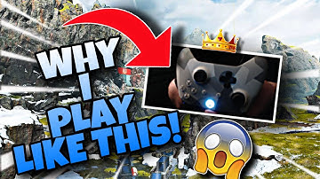 The REAL reason why I play my controller UPSIDE DOWN! (Apex Legends PC)