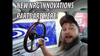 NRG INNOVATIONS STEERING WHEEL, HUB, AND QUICK RELEASE INSTALL ON THE SHITBOX VR6 (mk4 vw gti vr6)