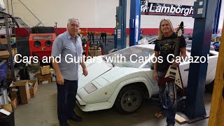 Rivera Interview with Carlos Cavazo on Cars and Guitars!!