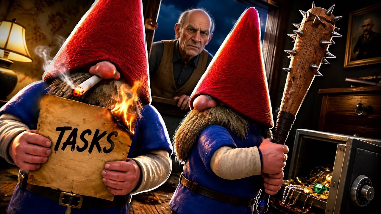 This OLD Man went CRAZY In Burglin’ Gnomes…