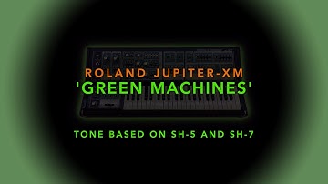 JUPITER-Xm ZEN-Core Demo - SH-5 and SH-7 Patch Tone