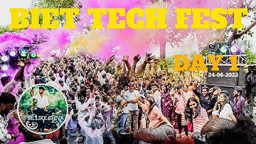 BIET TECH FEST DAY 1 || MR SHIVA KUMAR