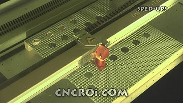 CNCROi.com: CNC laser engraving and cutting, jig then acrylic