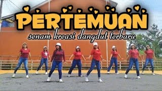 SENAM KREASI PERTEMUAN 💯 SENAM KREASI DANGDUT TERBARU || HOME EXERCISE