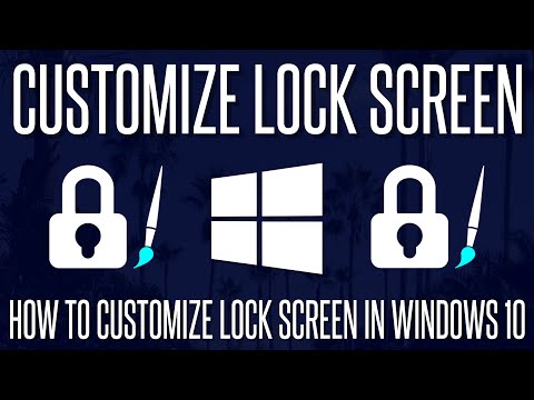 How to Customize the Lock Screen in Windows 10 hqdefault