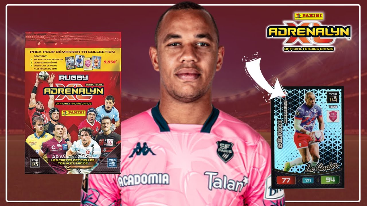 Ouverture Du Pack De Demarrage Panini Adrenalyn Rugby Top 14 Et Pro D2 21 Youtube
