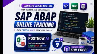 SAP ABAP Online Training | Complete SAP ABAP Course | Video 7