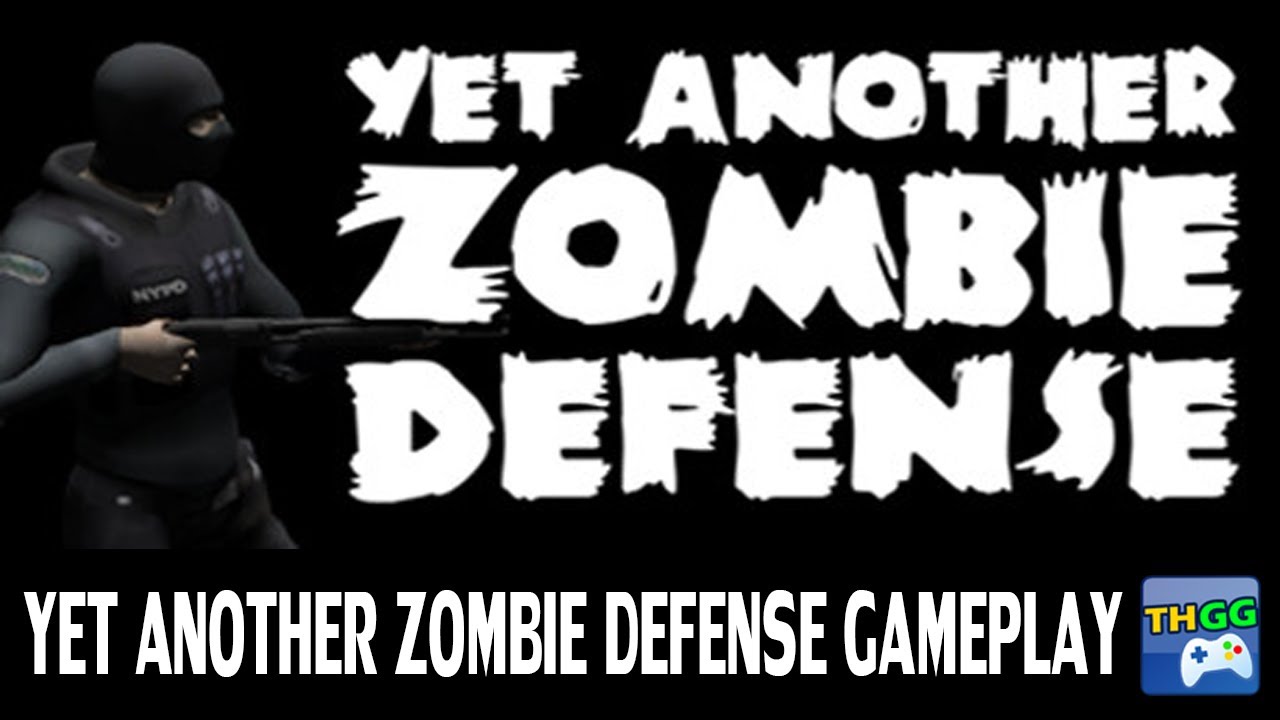 Yet Another Zombie Defense First Coop Gameplay (4 Players