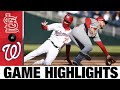 Cardinals vs. Nationals Game Highlights (4/21/21) | MLB Highlights