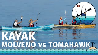 [PAGAIATE.IT] Paragone: Kayak Aqua Marina Tomahawk vs Spinera Molveno