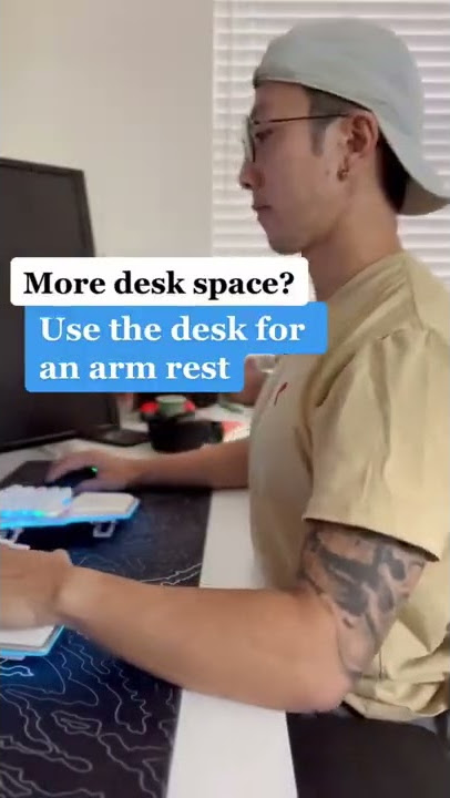 Should you use an arm rest when gaming?
