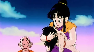 Chichi doesnt care about Goku but Bulma does - DBZ