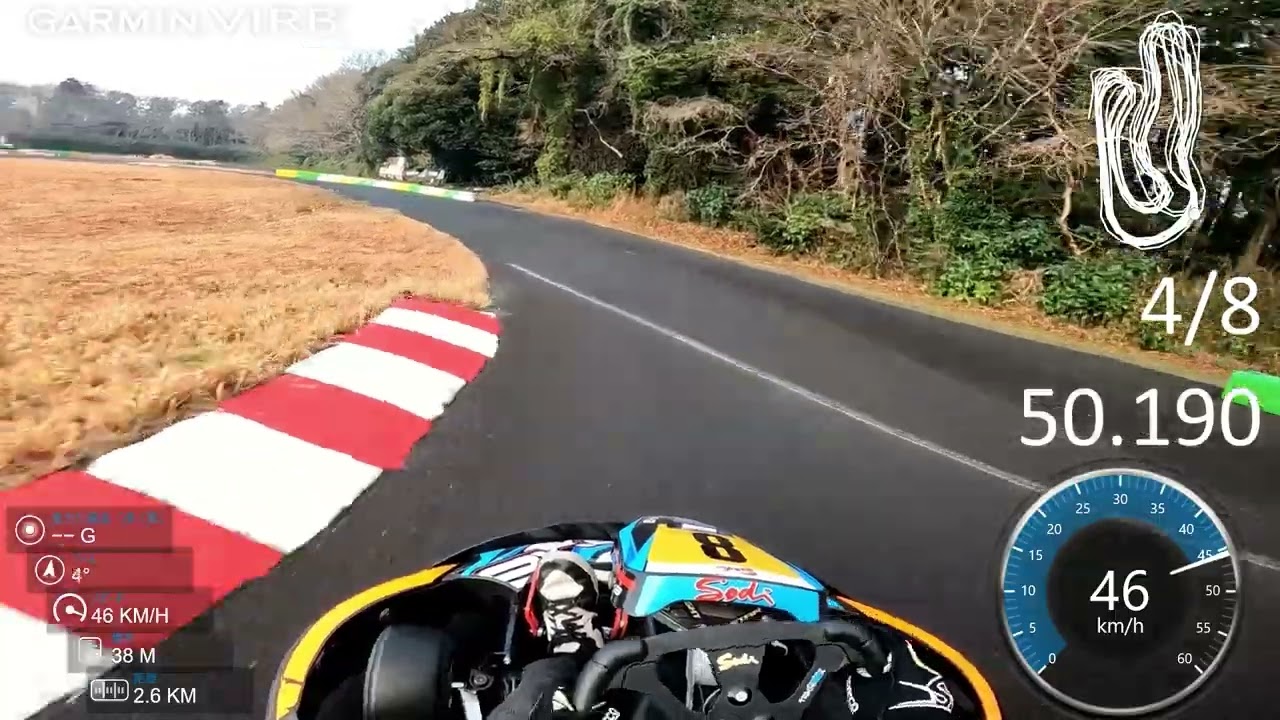 【クイック潮来】初走行　ハーフウェット　49.937 体重100kg