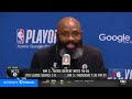 Jacque Vaughn Postgame Interview | Brooklyn Nets lose to Philadelphia 76ers 96-84