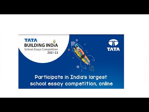 tata building essay competition 2022