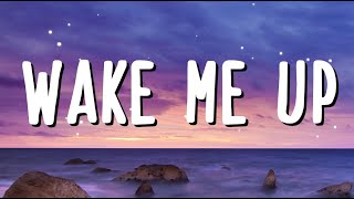 ◢ ◤ Avicii - Wake Me Up (Lyrics Video) Resimi