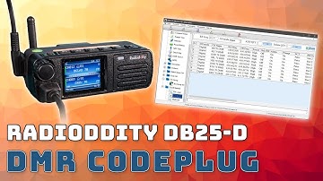 Radioddity DB25-D 📻 DMR Codeplug Programmierung #02