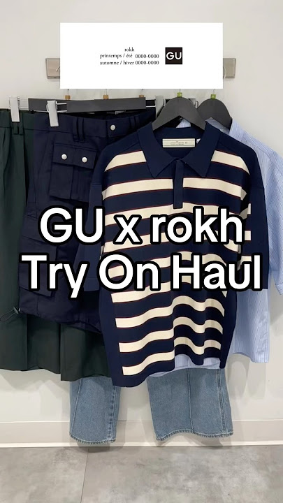 New GU x rokh collab! Which pieces are you picking up? #GU #fitcheck #outfit #outfitideas #ootd #fyp