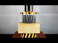 100 ton HYDRAULIC PRESS VS NAILS