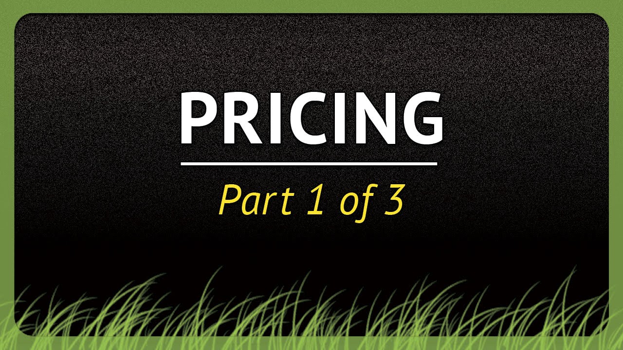 Landscaping Pricing Chart