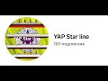 Yap star line reached 100 subscribers hooray