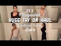 HUGE WINTER TRY-ON HAUL 2021 FT. PRETTYLITTLETHING, FASHION NOVA, MISSGUIDED, ZARA + MORE!