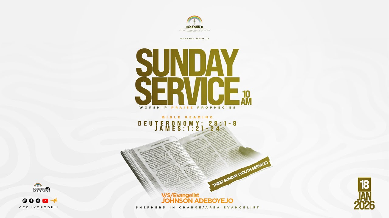 FOURTH SUNDAY SERVICE JANUARY 2026