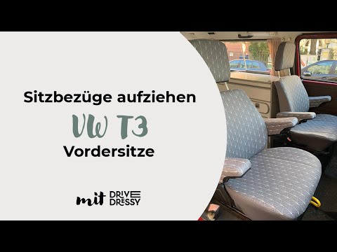 DriveDressy Sitzbezüge aufziehen - VW 