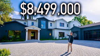 Touring an $8,500,000 Encino Mansion with a Safe Room!