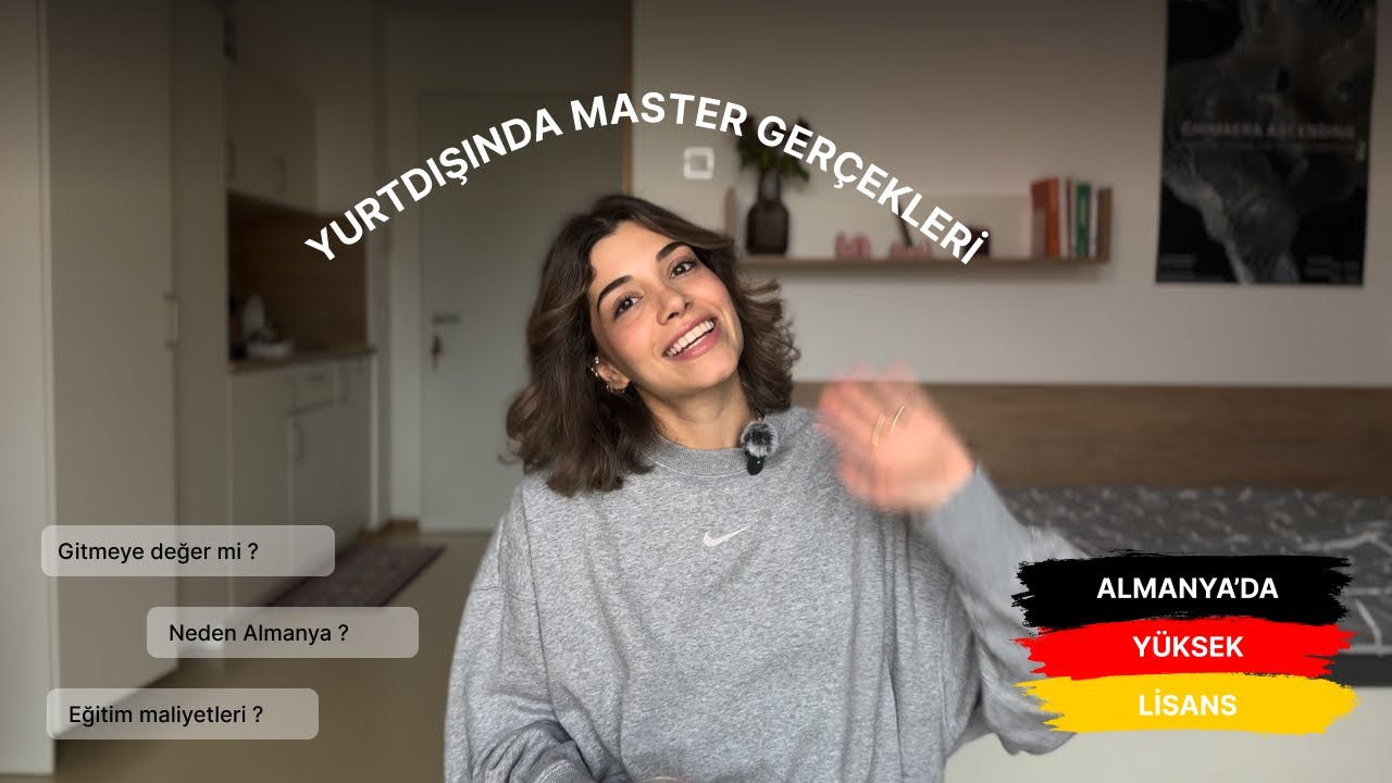 ALMANYA'DA YÜKSEK LİSANS I Keşke daha önce bilseydim, Endüstriyel Tasarım master, Gelmeye değer mi?