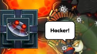 I Beat A Hacker Using The Worst Tower In Bloons TD Battles