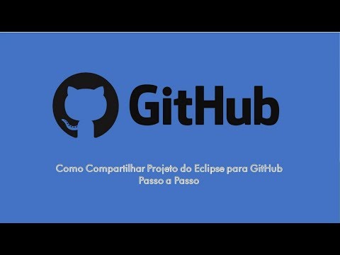 Compartilhando  projeto do Eclipse para GitHub