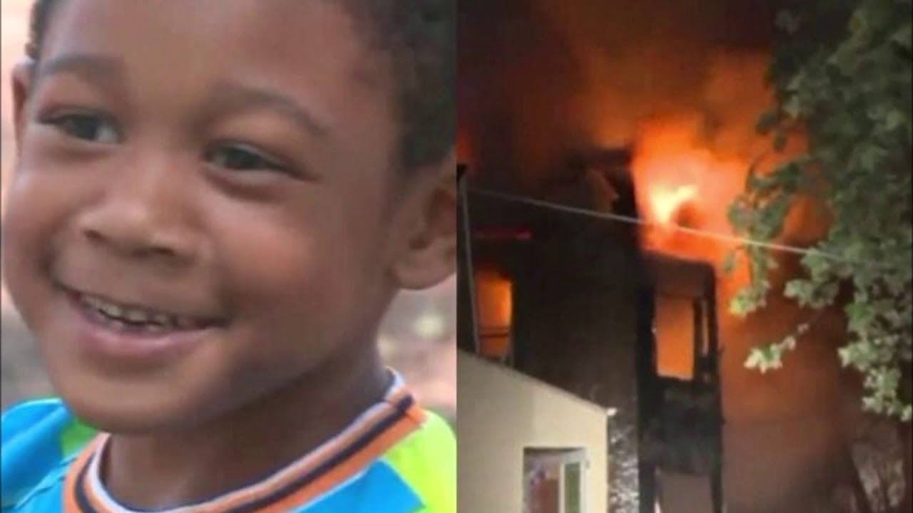 5 Year Old Saves Entire Family Of 13 From Burning Home newspaper mockup
